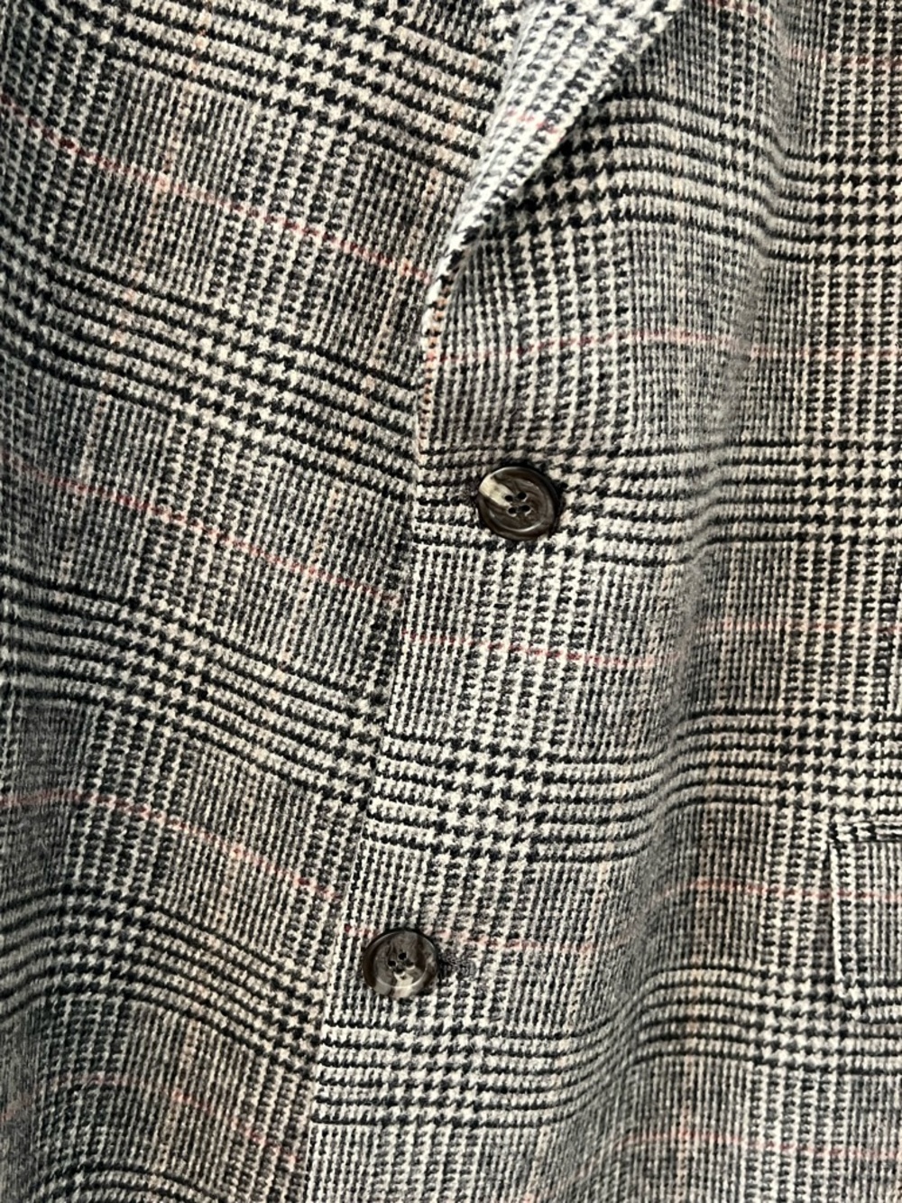 Brooks Brothers Gray Glen Plaid Sport Coat 46L - Picture 2 of 15